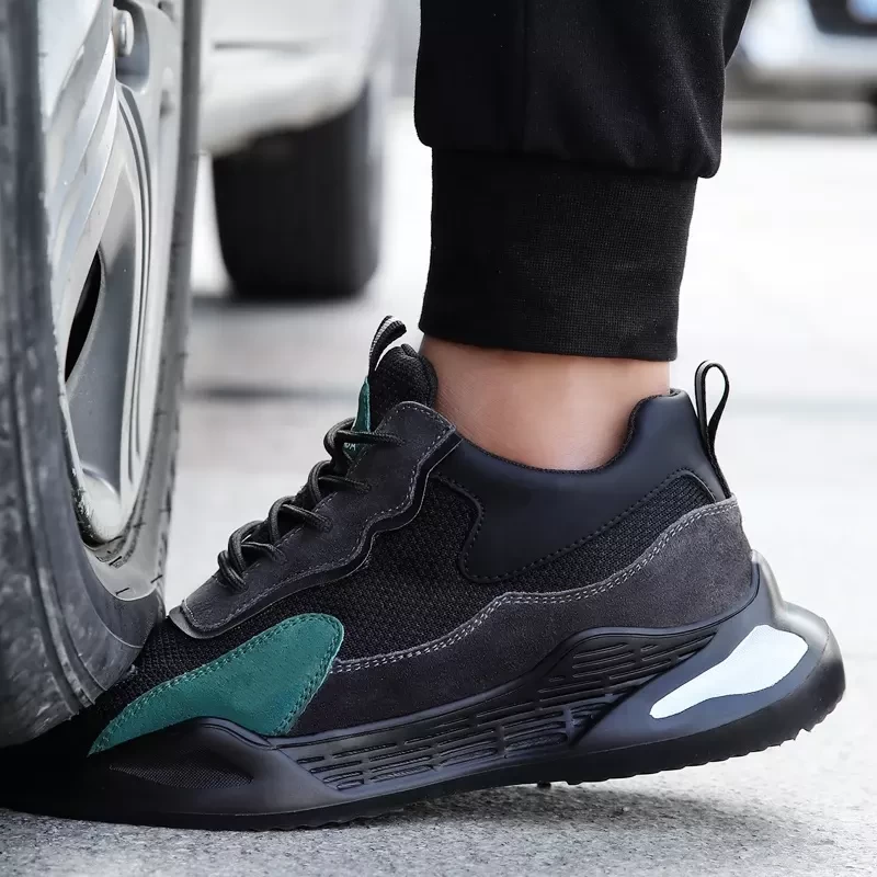 2095 Tiger master zapatos de seguridad deportivos antideslizantes con punta de acero a prueba de pinchazos