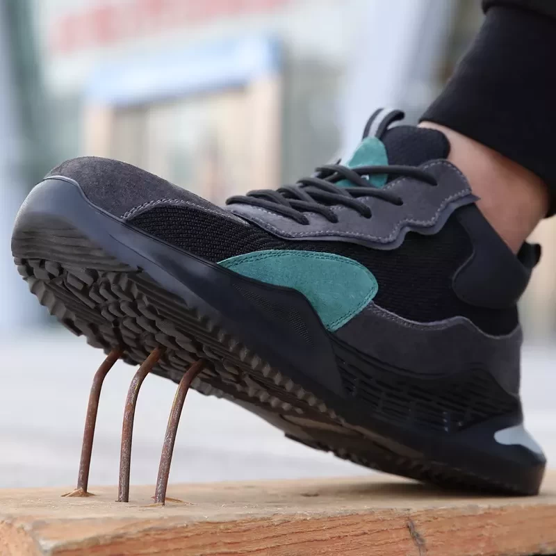 2095 Tiger master zapatos de seguridad deportivos antideslizantes con punta de acero a prueba de pinchazos