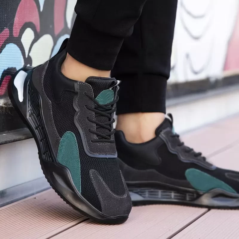 2095 Tiger master zapatos de seguridad deportivos antideslizantes con punta de acero a prueba de pinchazos
