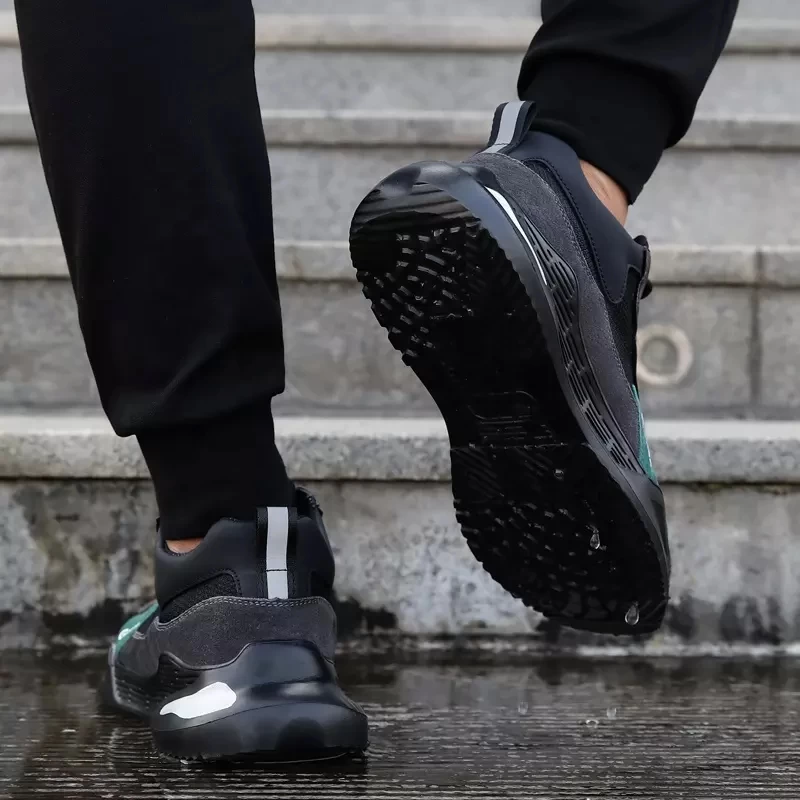 2095 Tiger master zapatos de seguridad deportivos antideslizantes con punta de acero a prueba de pinchazos