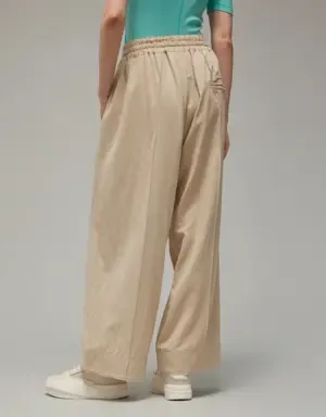 ADIDAS PANTALóN CRINKLE TWILL WIDE LEG Y3