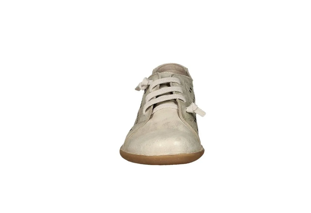 Blucher Nobuck Oro Picados Laterales Cordon Elastico