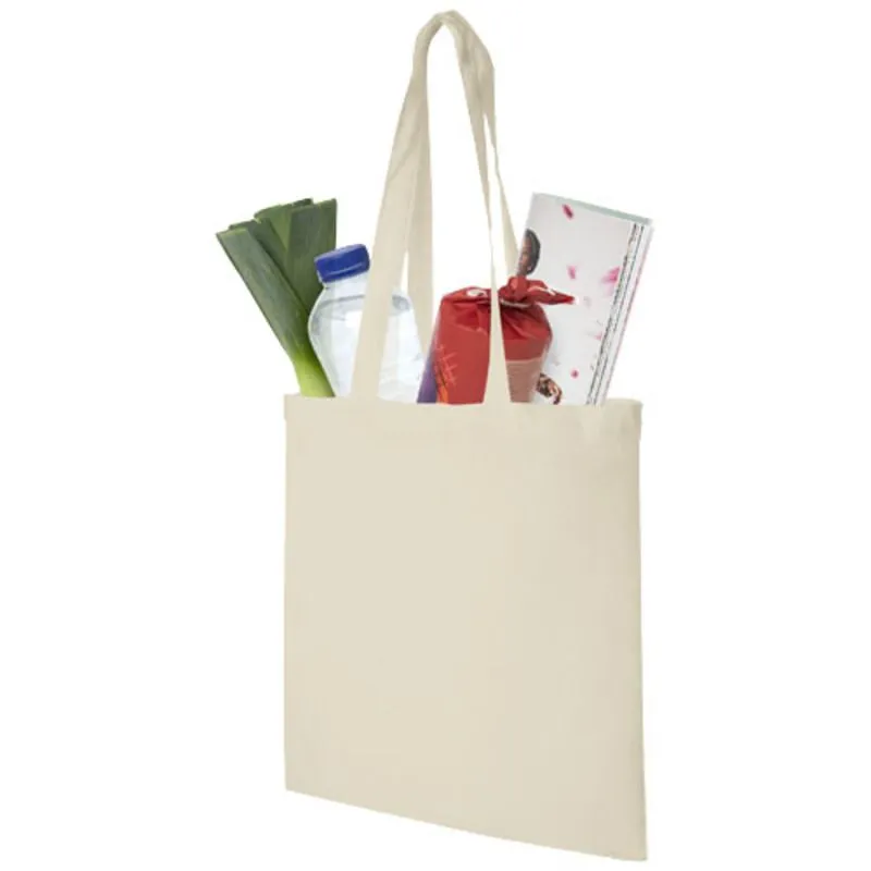 Bolsa tote publicitario de algodón Madras