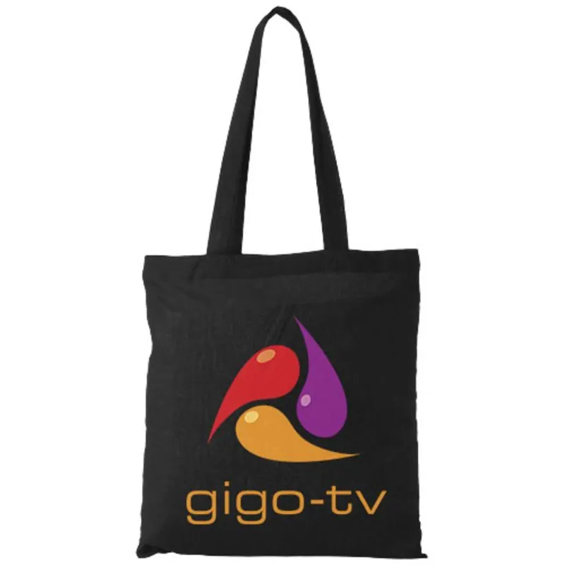 Bolsa tote publicitario de algodón Madras