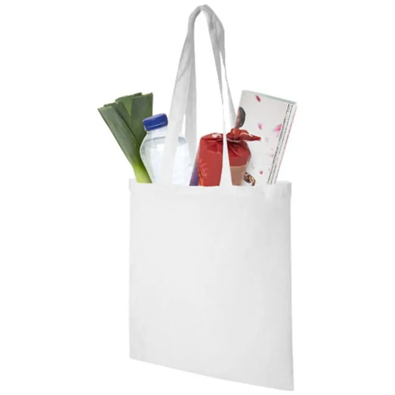 Bolsa tote publicitario de algodón Madras