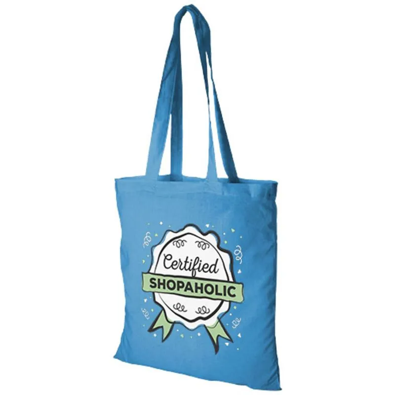 Bolsa tote publicitario de algodón Madras