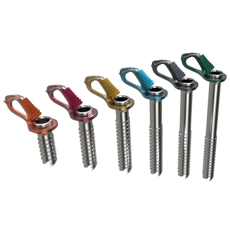 Broche BLUE ICE Aero Ice Screw (Amarillo) 13 cm