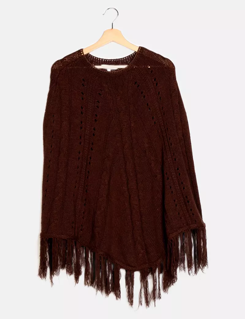 C2C Capa y poncho de punto