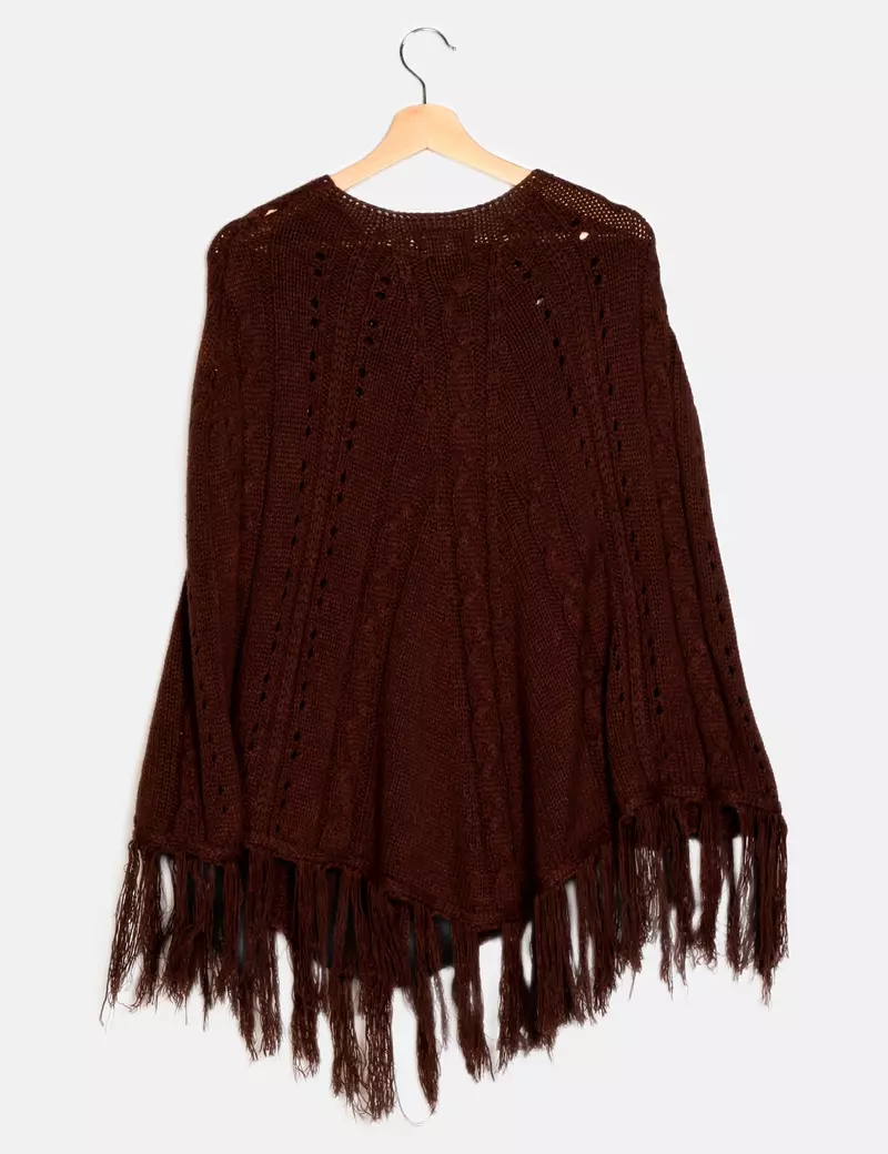 C2C Capa y poncho de punto