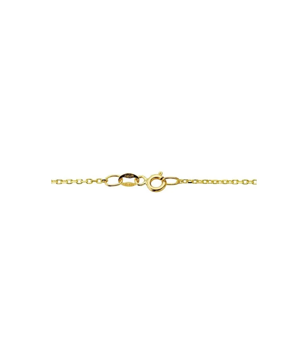 Cadena Forzada 1.2mm Oro 18 K 60cm