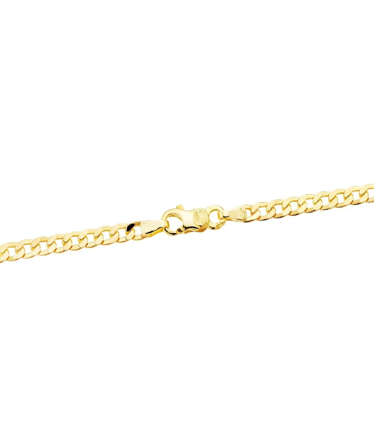 Cadena Maciza Oro 18K Barbada 3,75mm 60cm