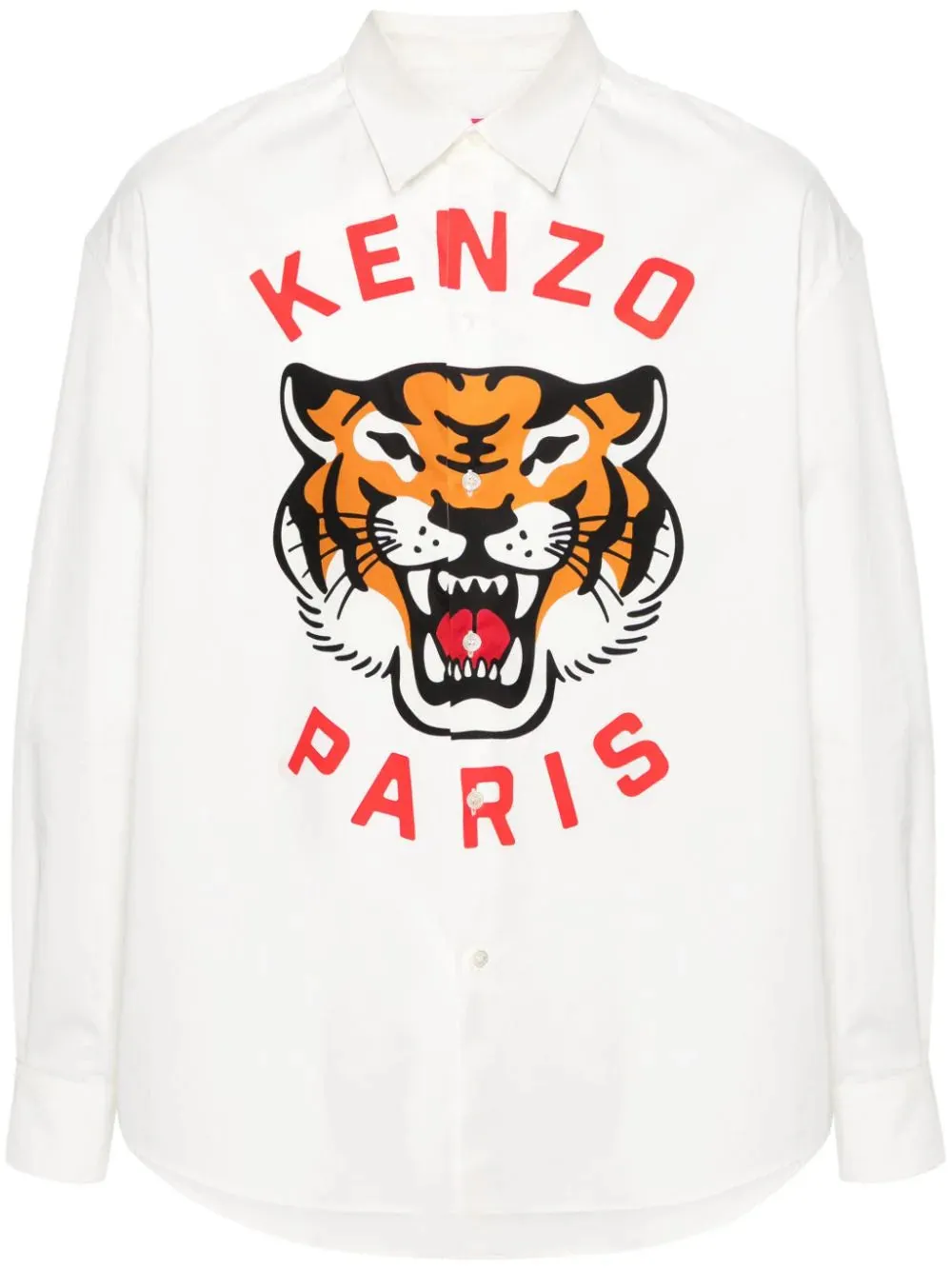 CAMISA LUCKY TIGER BLANCA