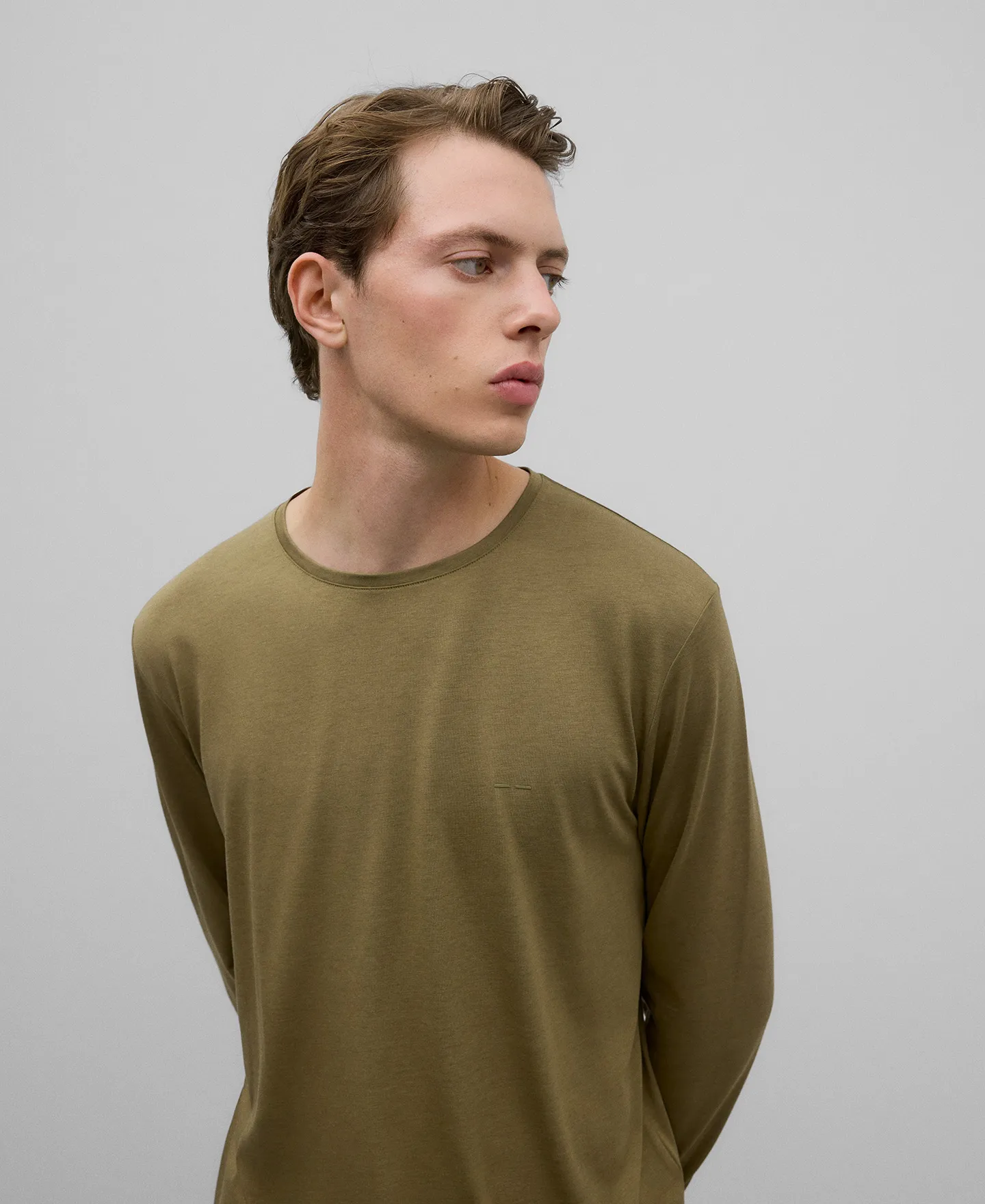 Camiseta manga larga hombre