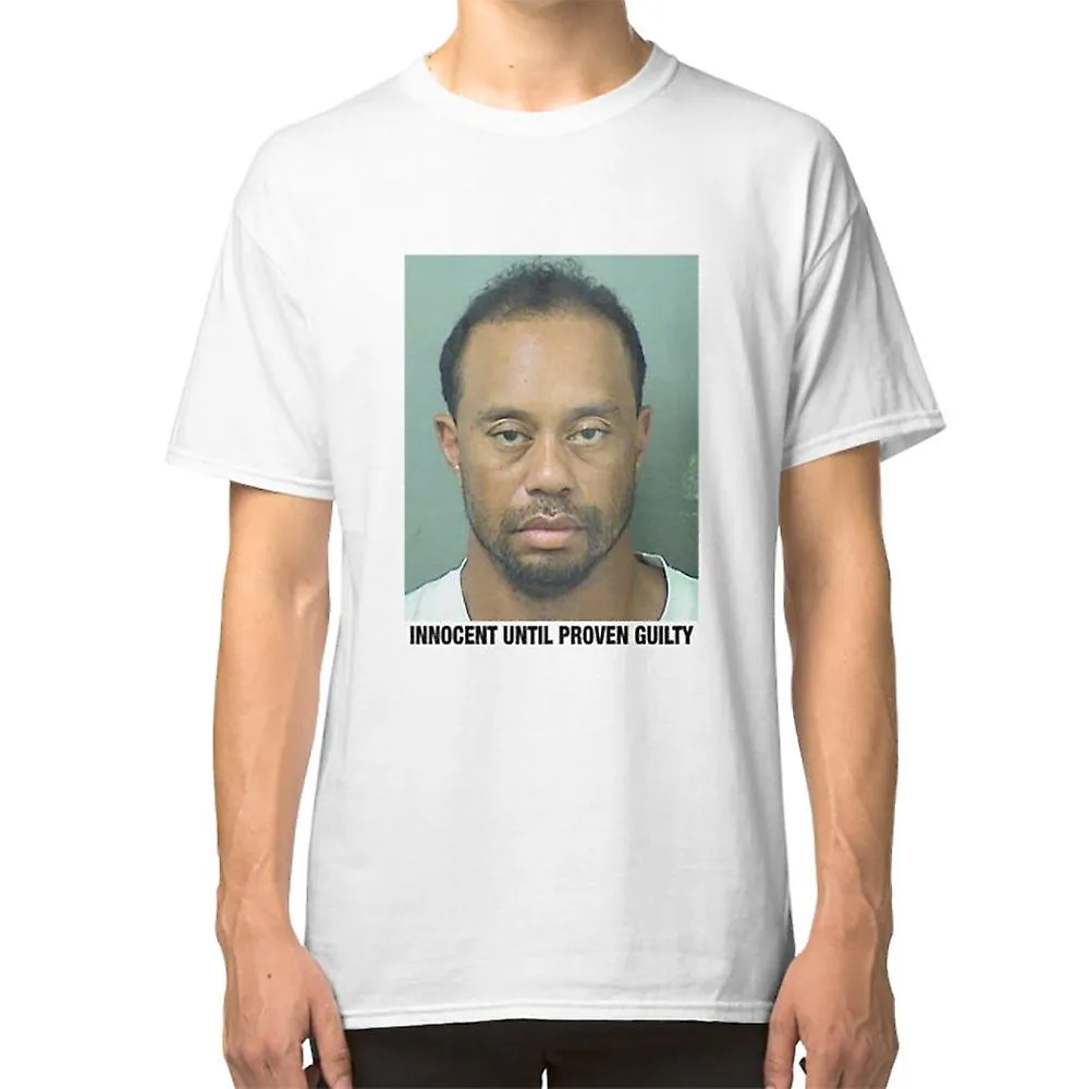 Camiseta Tiger Woods Mugshot