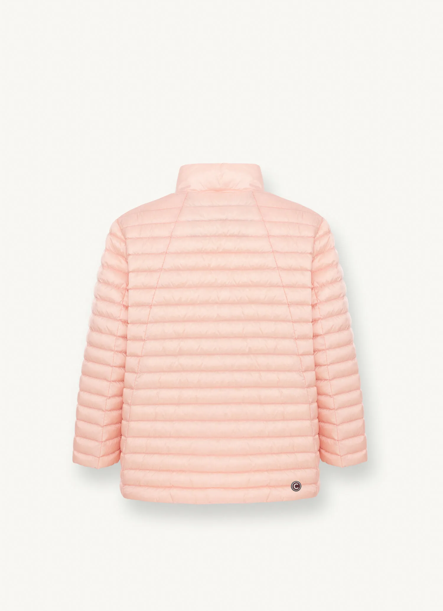 Capa acolchada con cuello mao