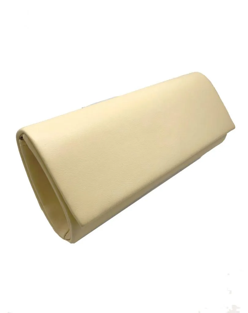 CARTERA DE FIESTA BEIGE DISEÑO ELEGANTE DE BAGUETTE PARA BODAS