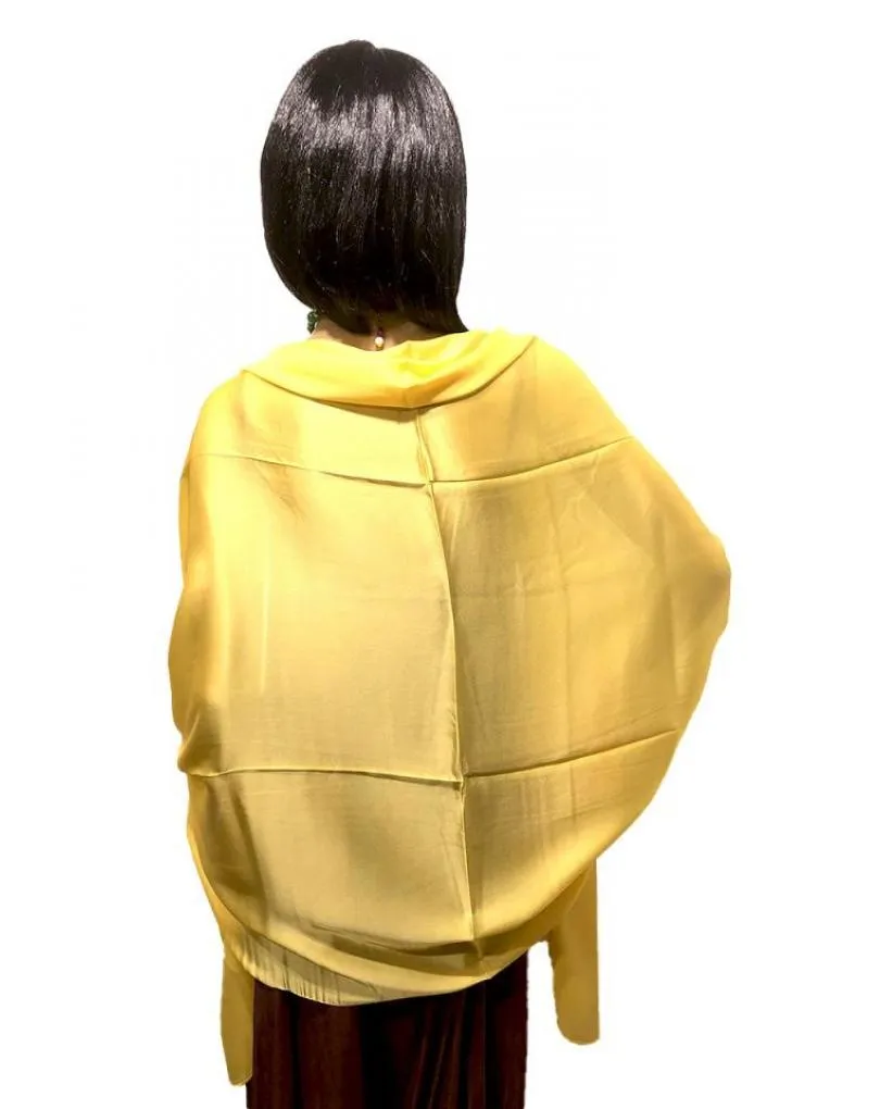 CHALES MUJER DE FIESTA AMARILLO MOSTAZA PARA BODAS Y EVENTOS