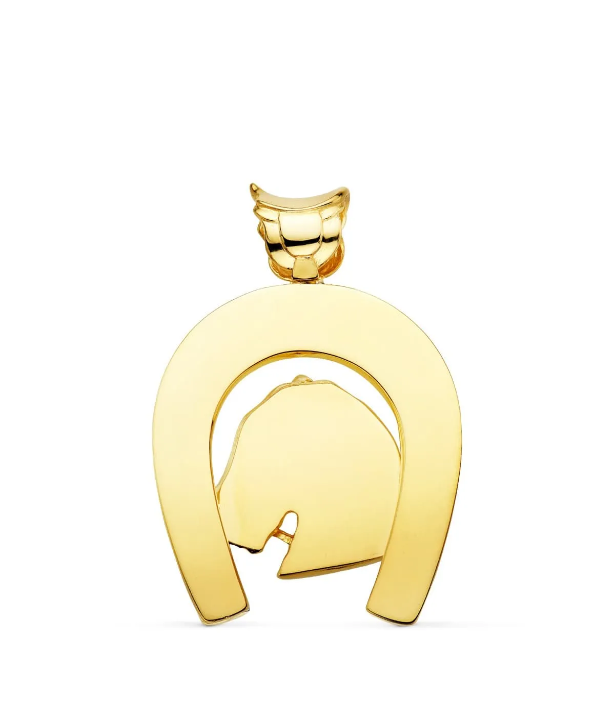 Colgante Herradura Caballo Oro 18K 50mm
