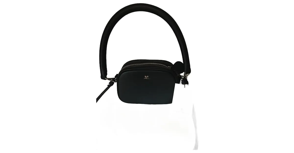 Courreges Estuche para la camara Negro 