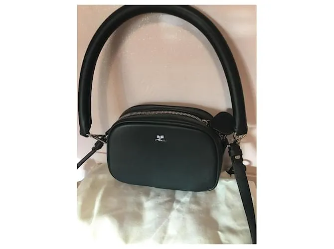 Courreges Estuche para la camara Negro 