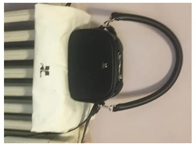 Courreges Estuche para la camara Negro 