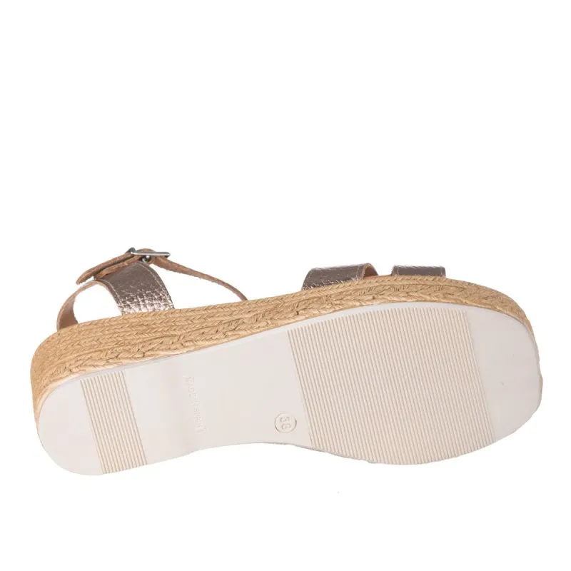 Cuñas Oh My Sandals 5451 Mujer Oro