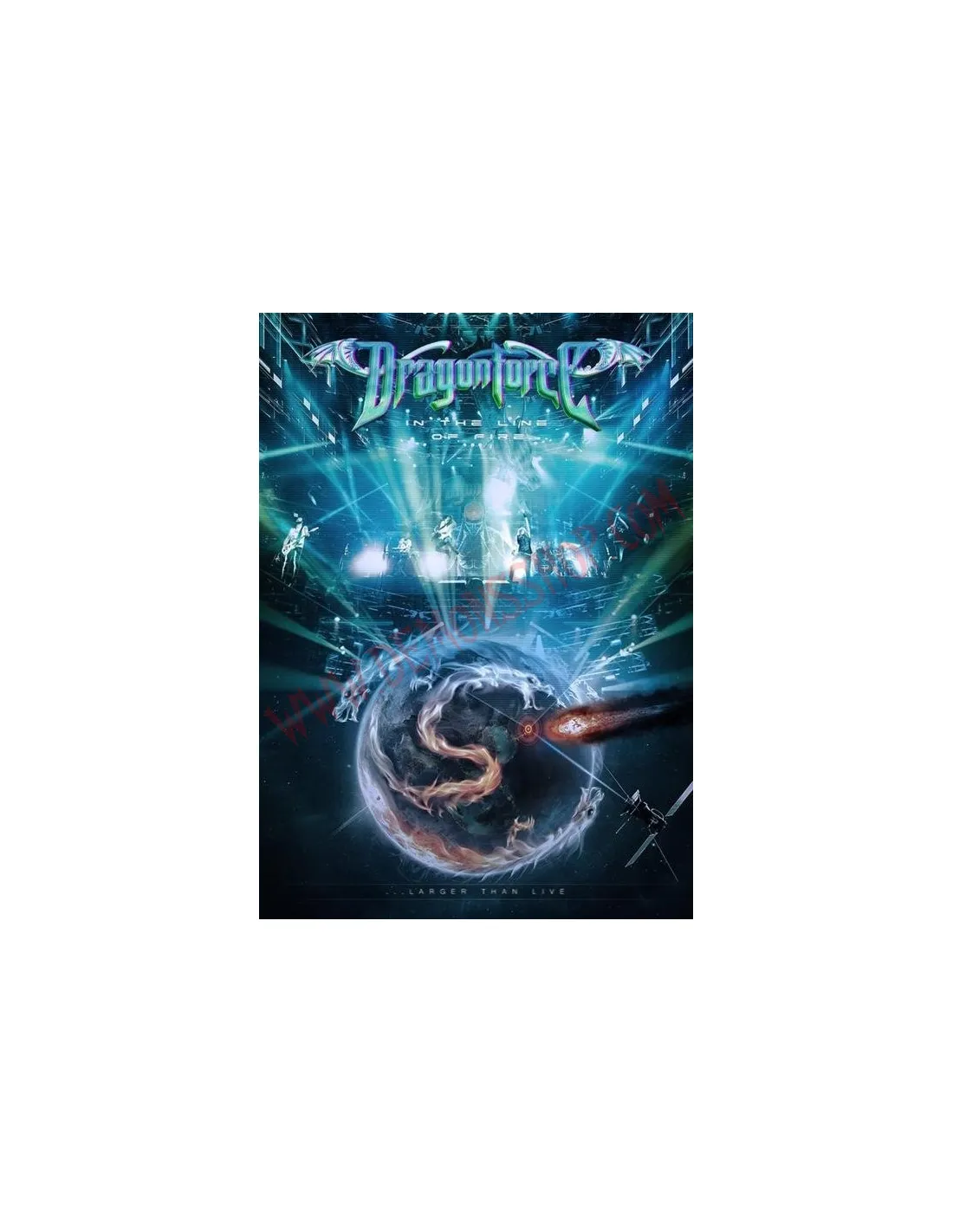 DVD DRAGONFORCE  IN THE LINE OF FIRE