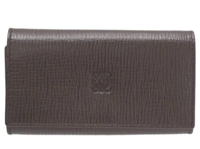 Estuche para llaves Loewe Castaño 