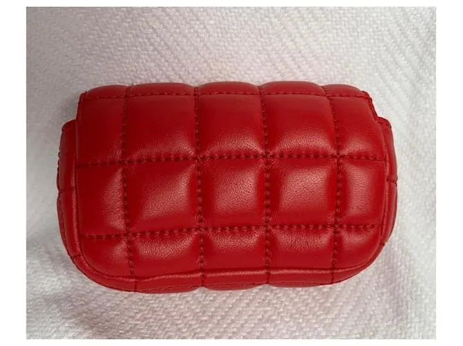 Estuche para tarjetas Soho de Michael Kors Roja 