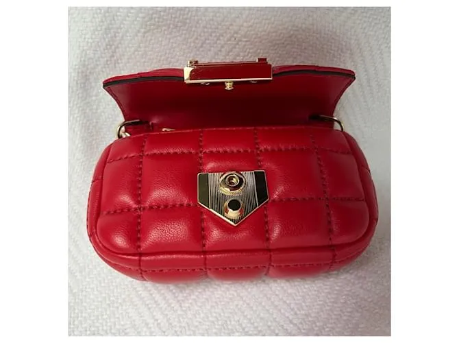 Estuche para tarjetas Soho de Michael Kors Roja 