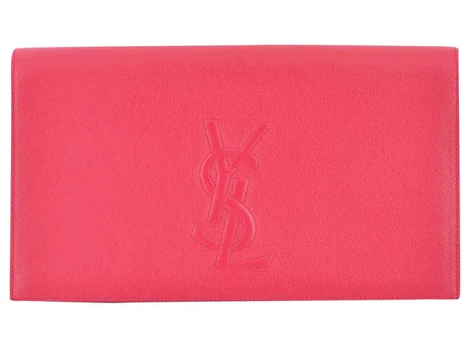 ESTUCHE SAINT LAURENT PIEL GRANADA ROSA 