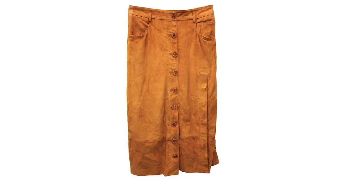 Falda Altuzarra Marrón Westwind Castaño 
