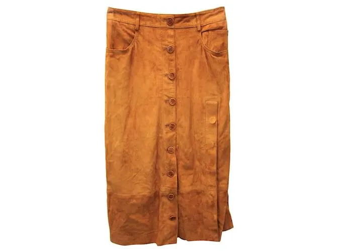 Falda Altuzarra Marrón Westwind Castaño 
