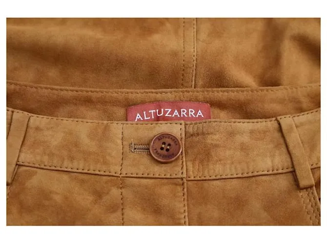 Falda Altuzarra Marrón Westwind Castaño 