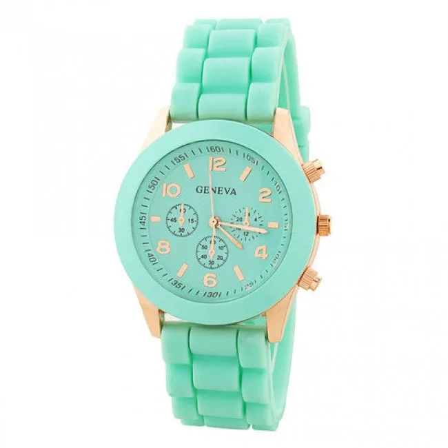 Fashion Mint Green Sports Watch