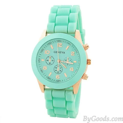 Fashion Mint Green Sports Watch