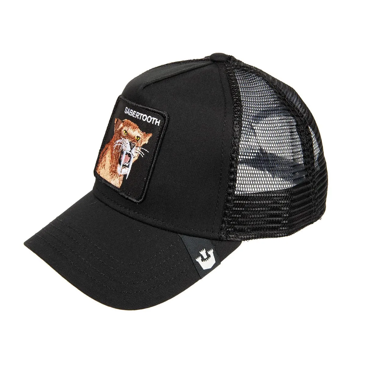 GOORIN | MOTIV: THE SABERTOOTH TIGER BASEBALL TRUCKERCAP  COLOR ; NEGRO