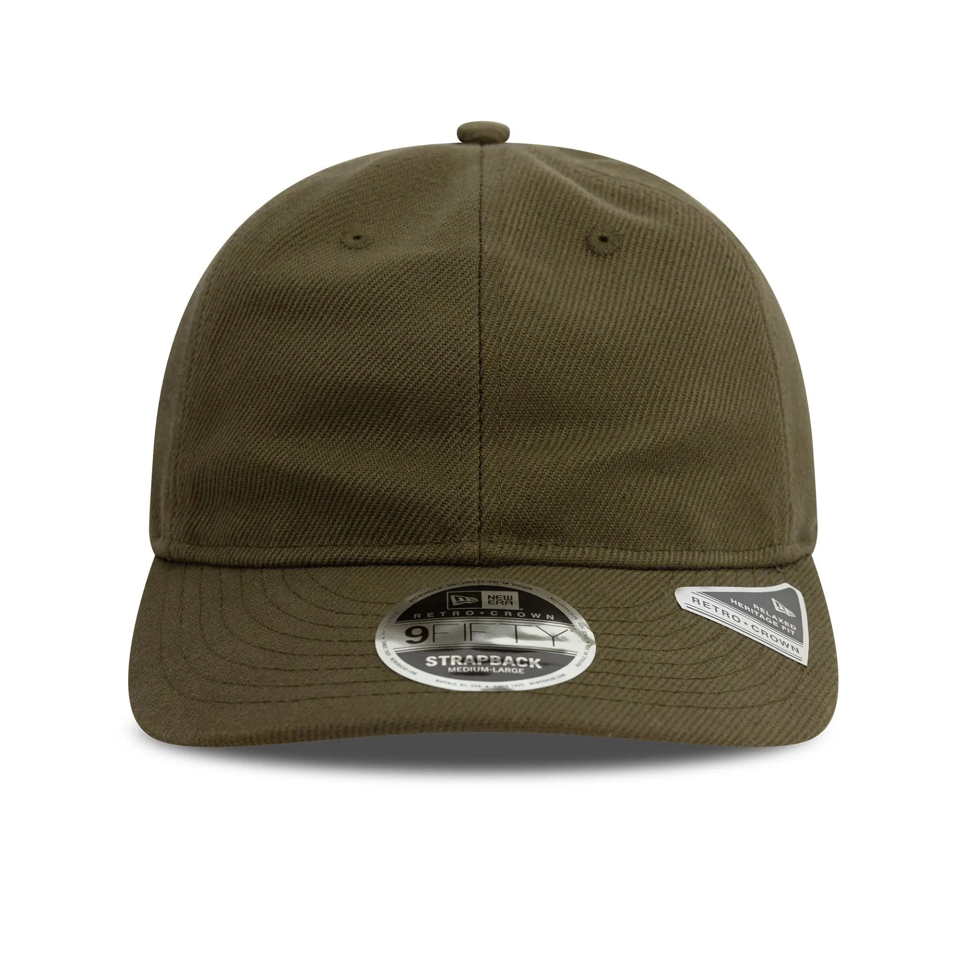 Gorra New Era Heavy Twill Khaki 9FIFTY Retro Crown