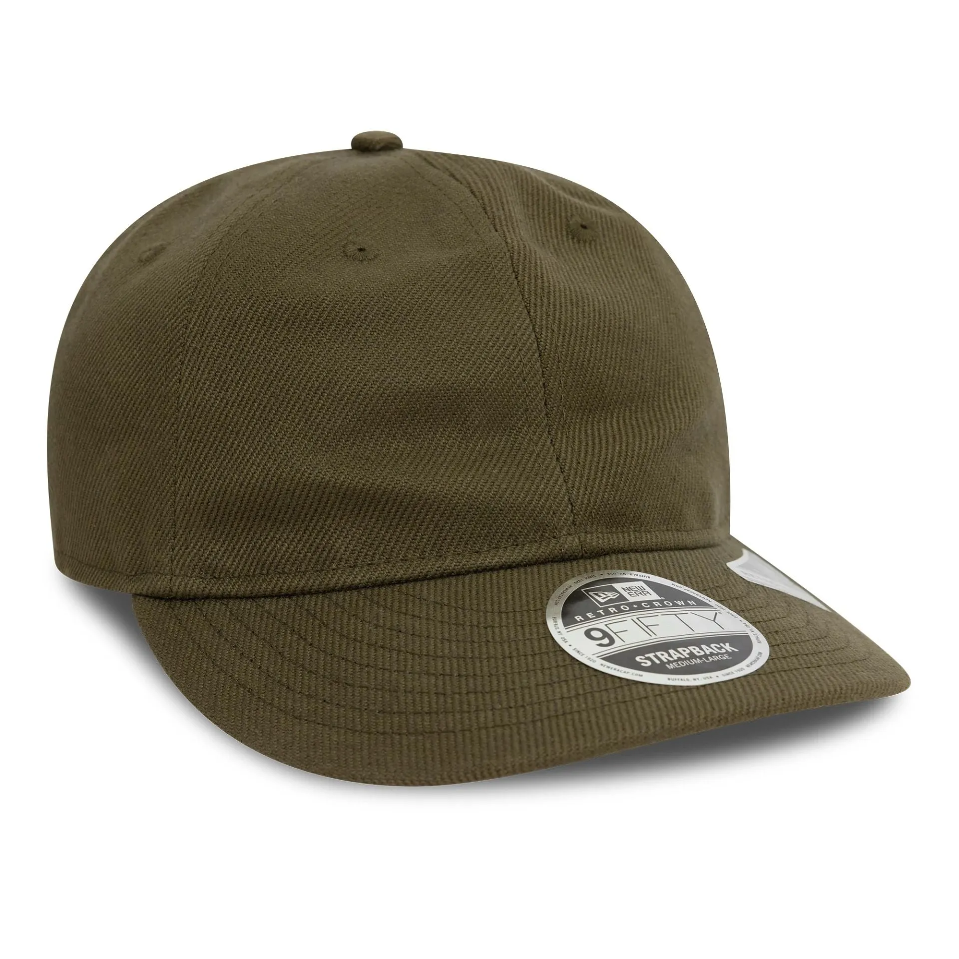 Gorra New Era Heavy Twill Khaki 9FIFTY Retro Crown