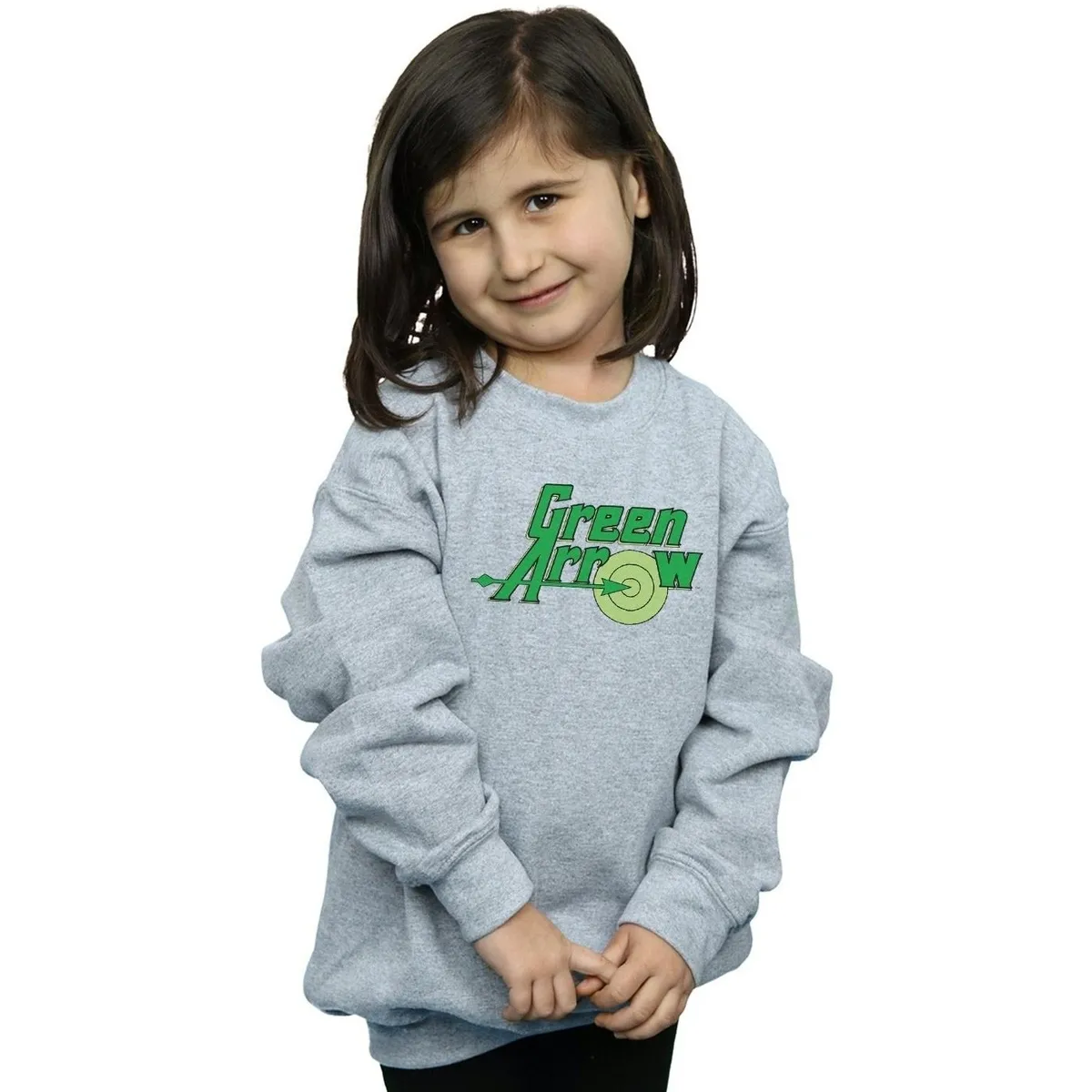 Green Arrow Text Logo