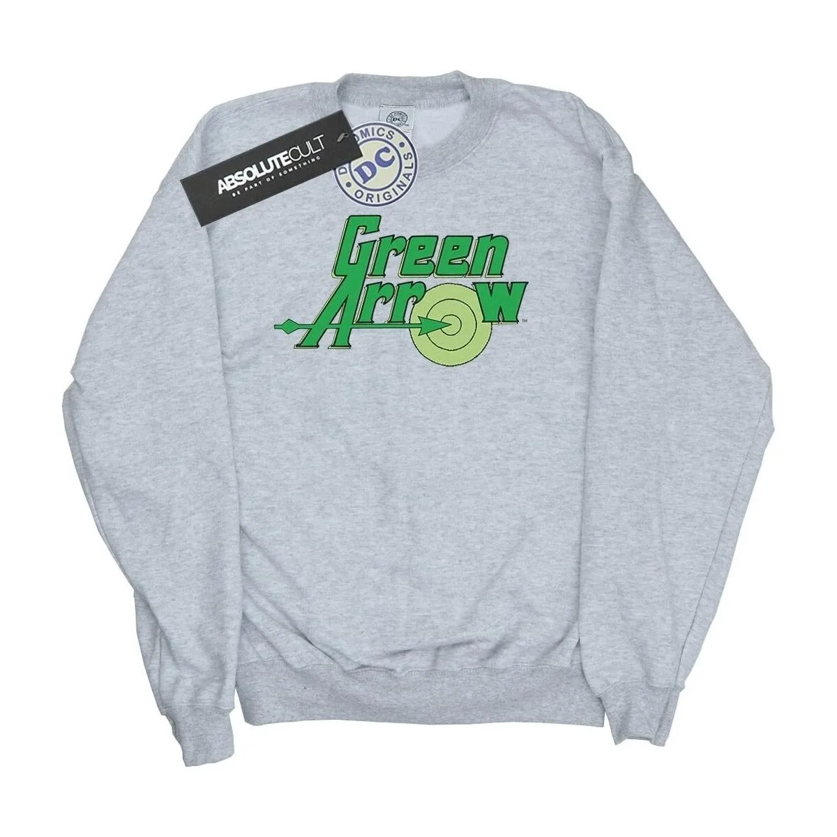 Green Arrow Text Logo