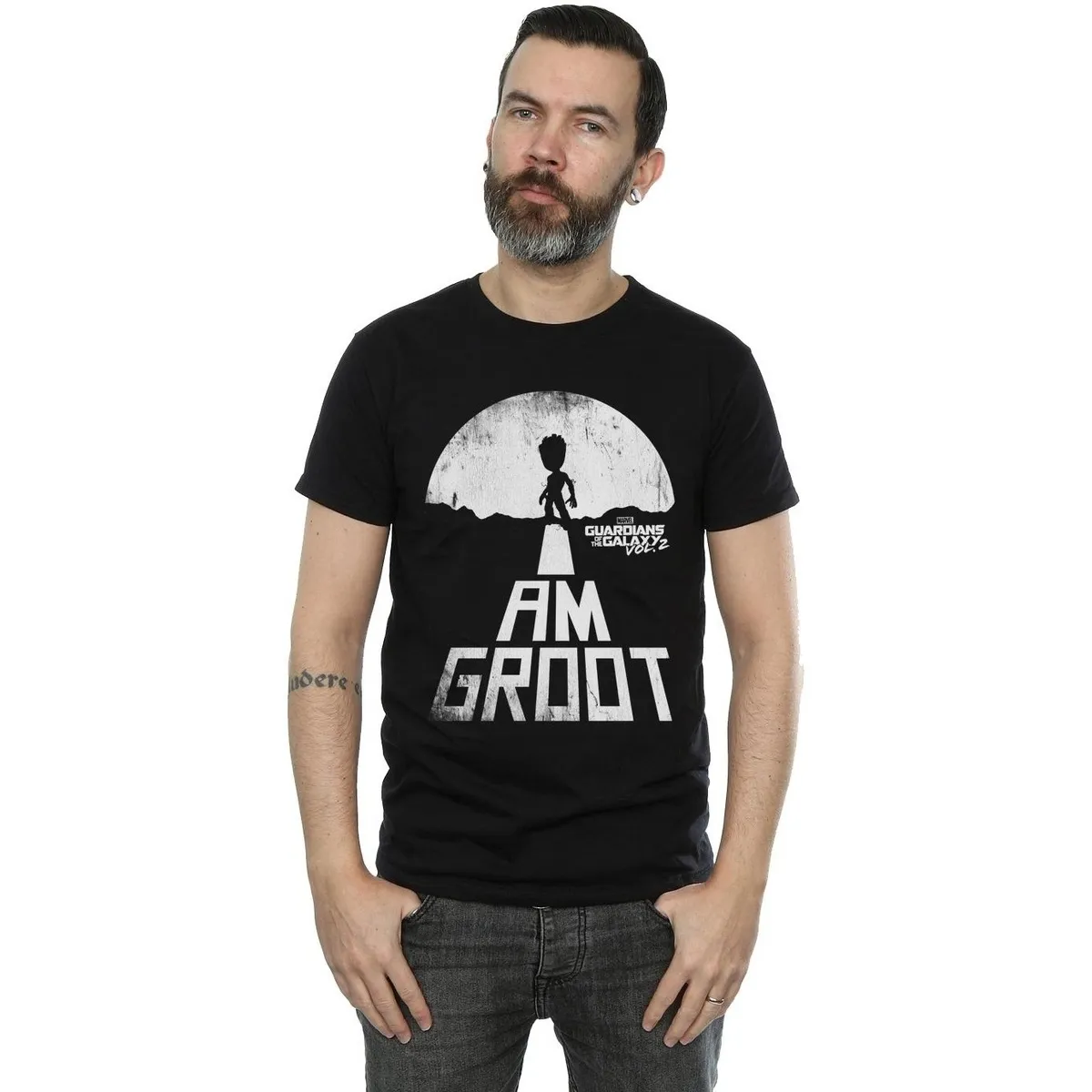 Guardians Of The Galaxy I Am Groot White