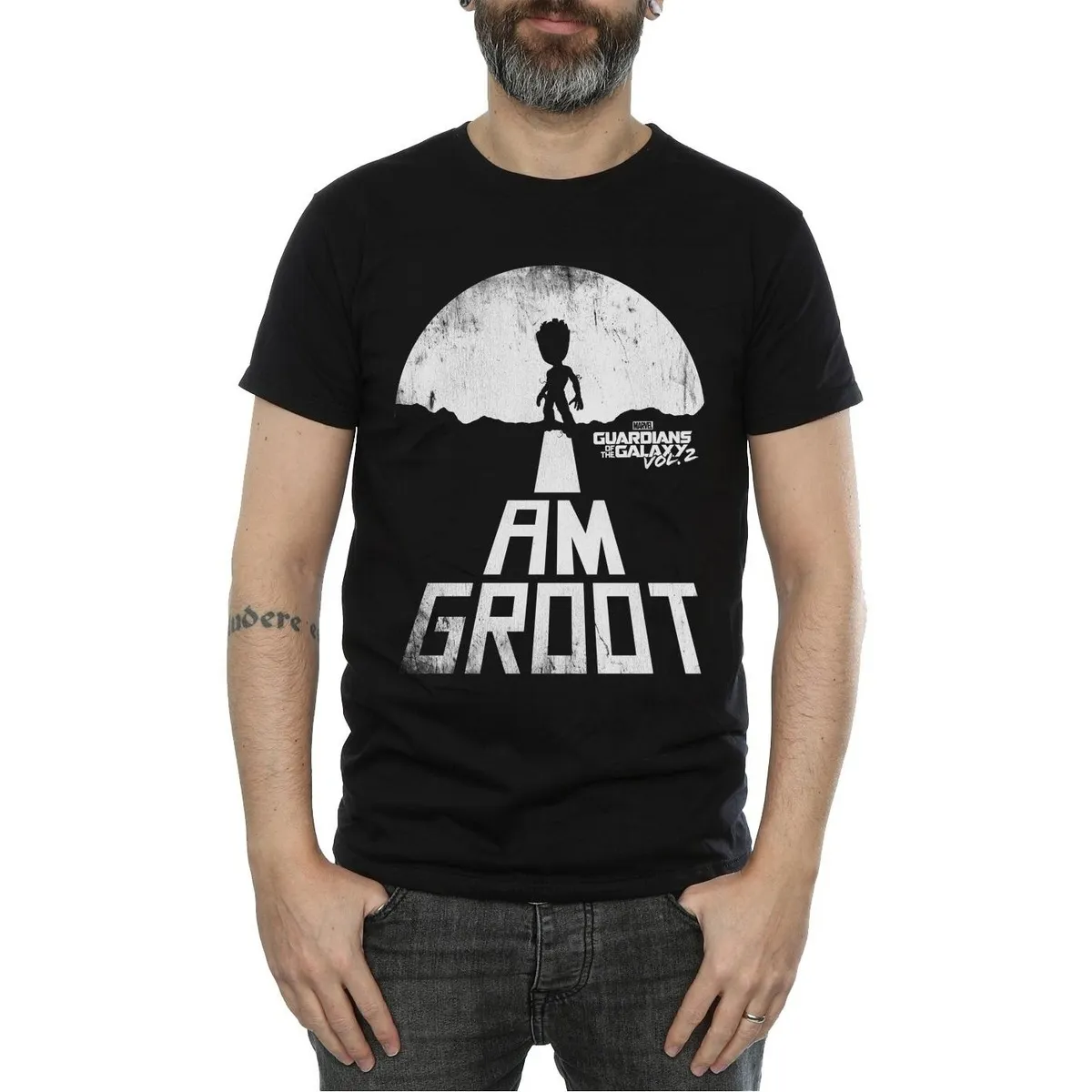 Guardians Of The Galaxy I Am Groot White