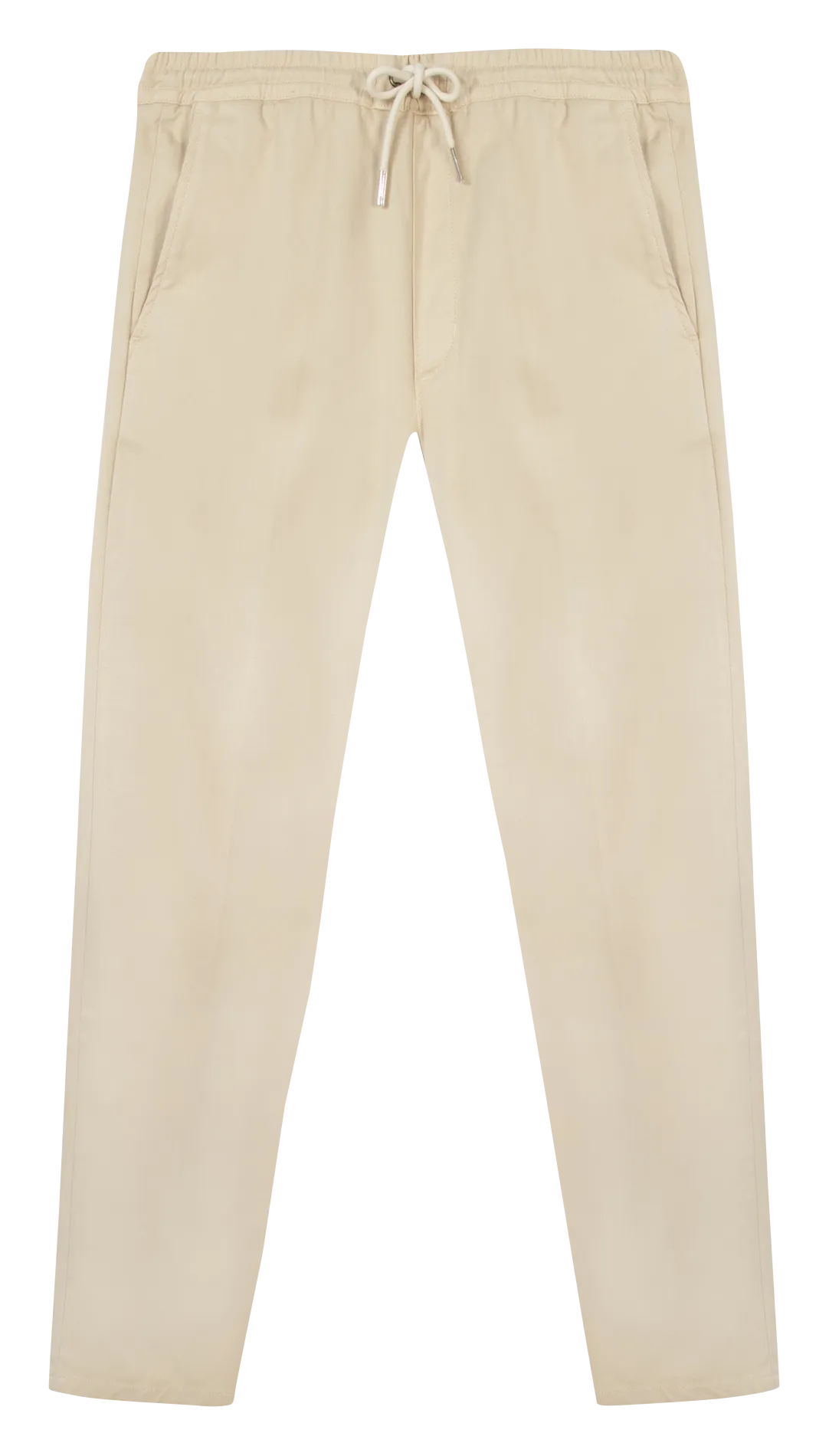 MAISON LABICHE ARCADE NB  PANTALóN TAPERED DE TWILL DE ALGODóN EN BEIGE
