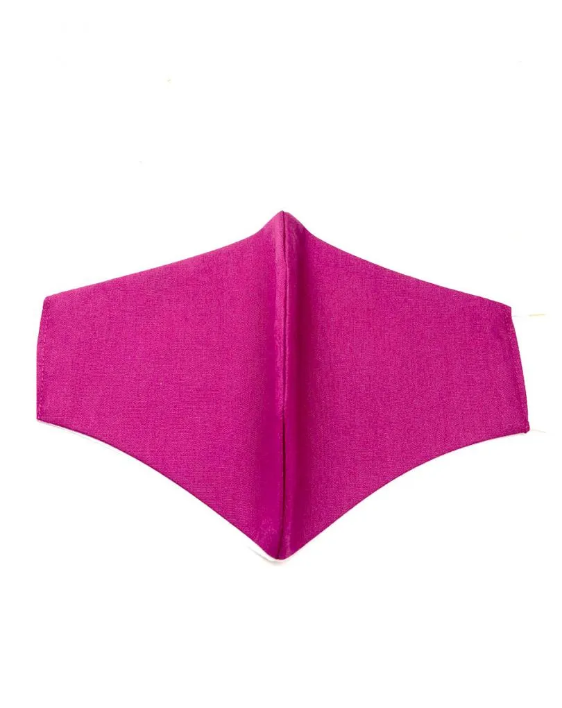 MASCARILLAS HIGIENICAS FUCSIA HOMOLOGADAS BUGAMBILIAS PARA BODAS