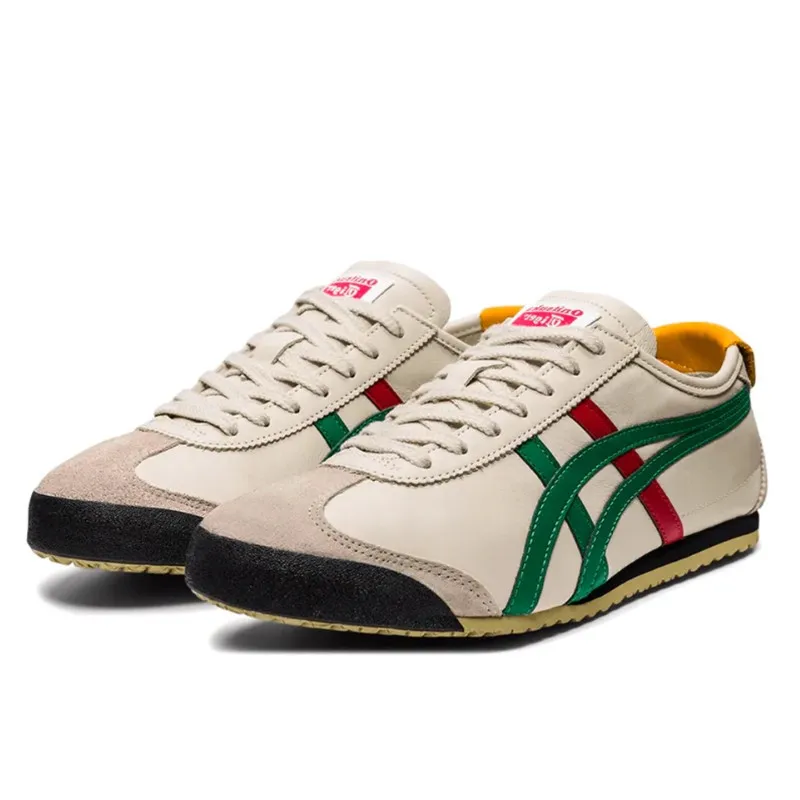Onitsuka Tiger Mexico 66 Birch Green Red Yellow