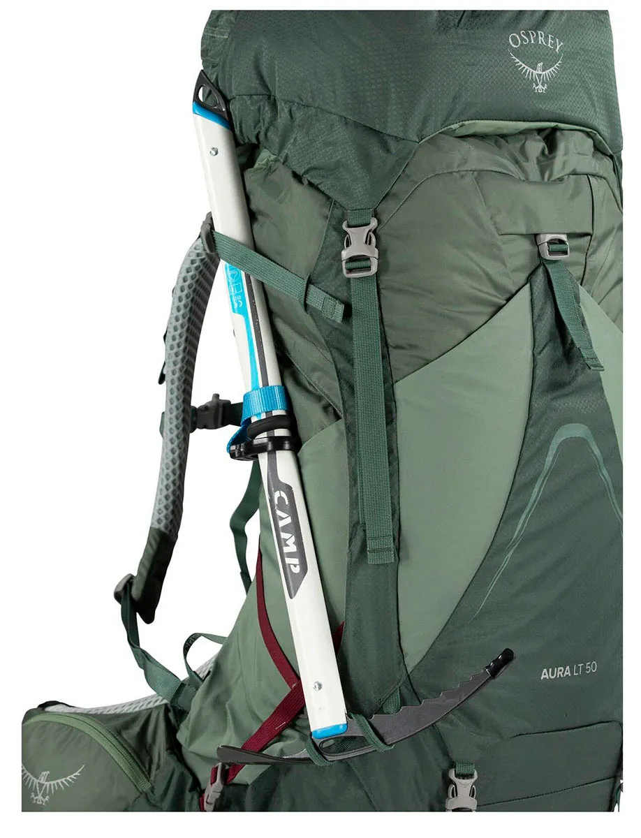 osprey AURA AG LT 50 KOSERET/SPRING GREEN WM/L