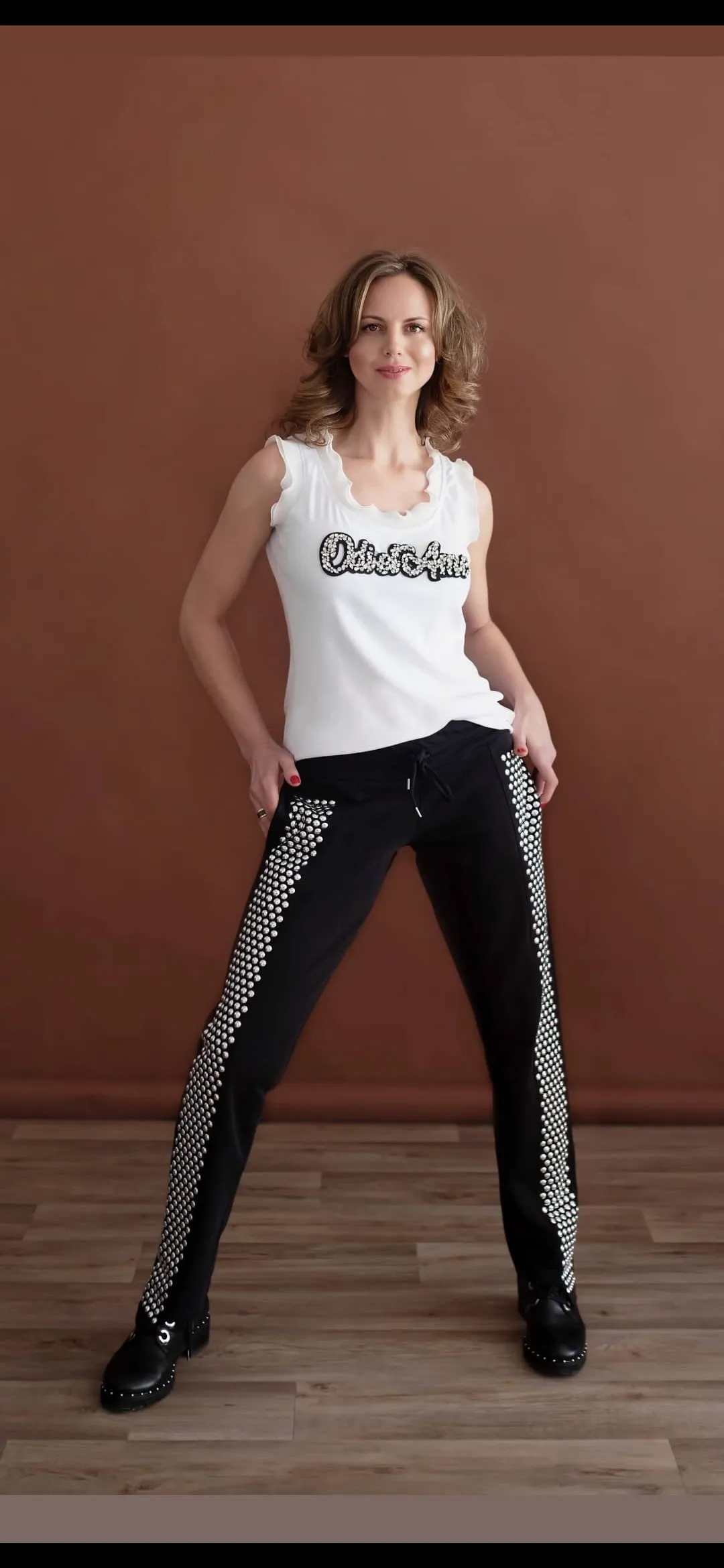 Pantalón Tachuelas Odi et Amo