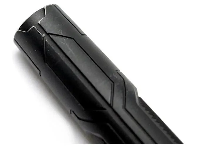 PEN DE BOLÍGRAFO ST DUPONT ARMORS OF TOMORROW 412693 + ESTUCHE PARA PLUMA ROLLERBALL CERANIUM Gris 