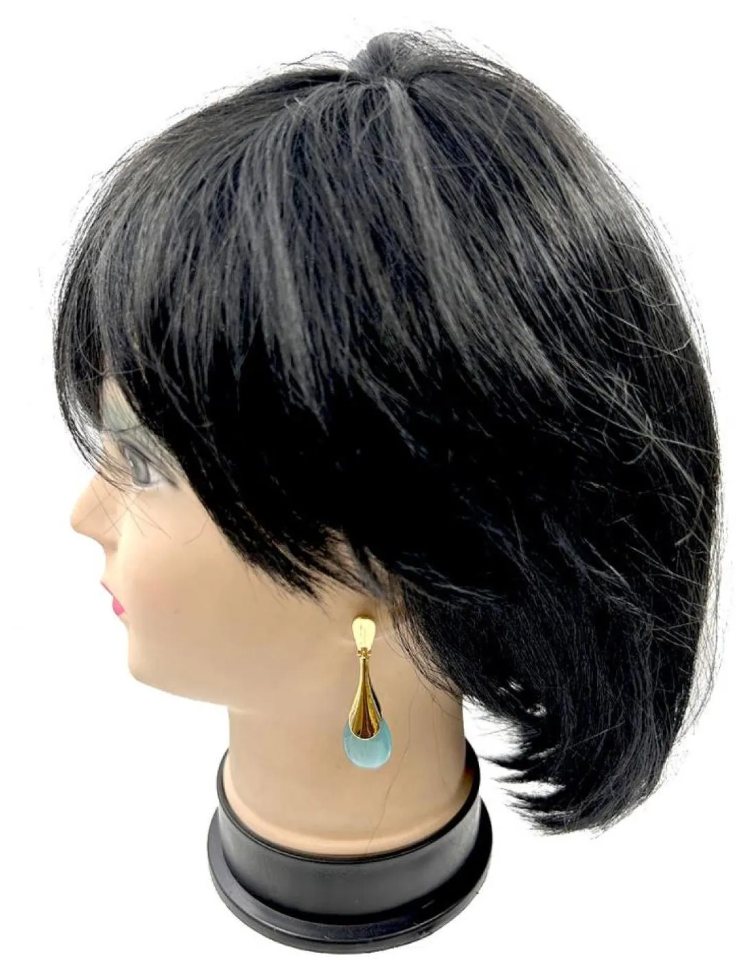 PENDIENTES  AZUL CIELO PARA BODAS BAUTIZOS Y EVENTOS